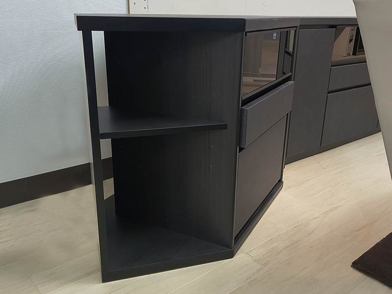 ディアス 120 サイドボード+コーナーボード ブラック2点セット