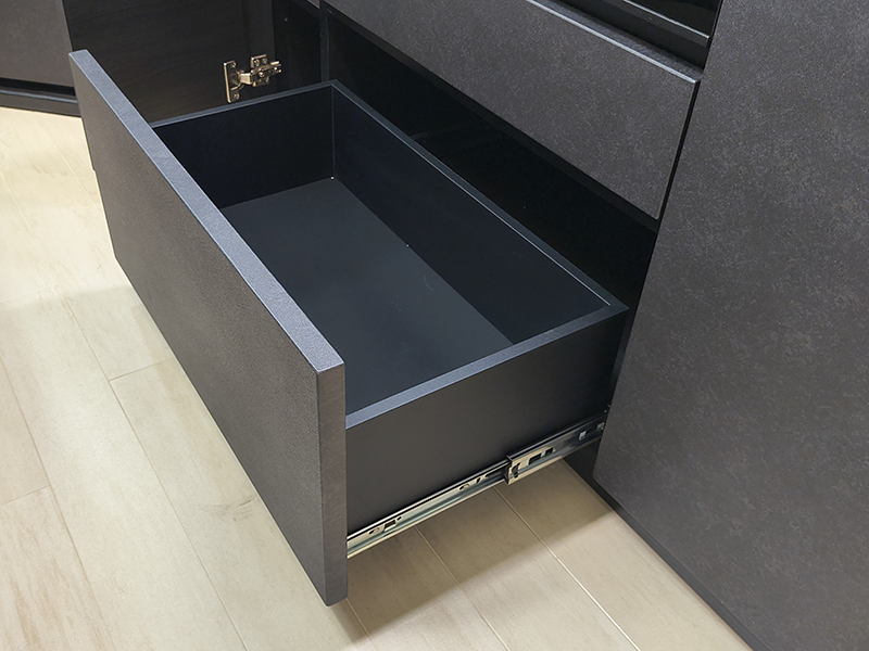 ディアス 120 サイドボード+コーナーボード ブラック2点セット