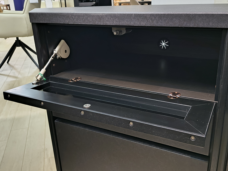 ディアス 120 サイドボード+コーナーボード ブラック2点セット