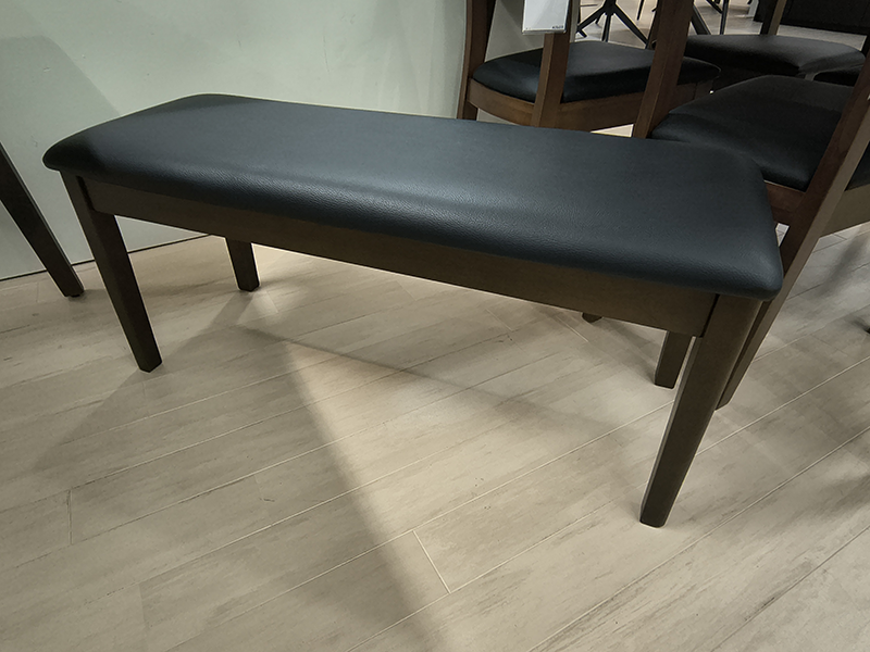 ハーバー2 120 ダイニング BR 4点セット（テーブル＋ベンチ＋チェア×2）