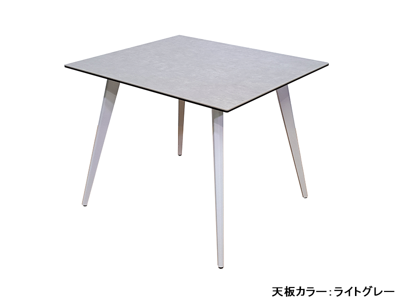 ダルトン 160SRT ダイニングテーブル 脚ホワイト