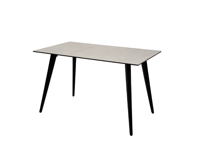 ダルトン 120SRT ダイニングテーブル 脚ブラック 幅120cm