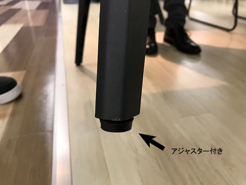 ダルトン 120SRT ダイニングテーブル 脚ブラック 幅120cm