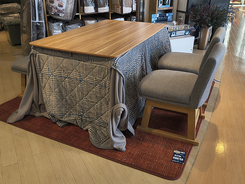 パルム 80 ダイニングこたつテーブル