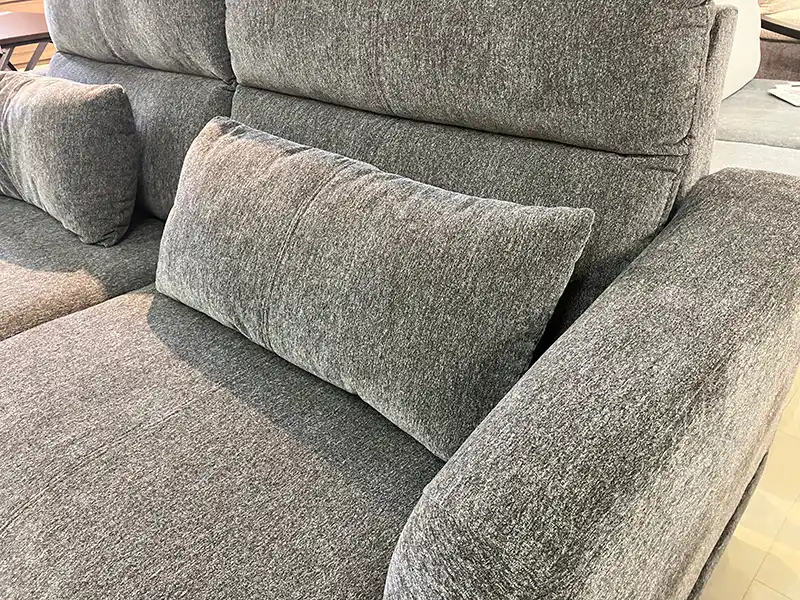 ブレス 3Pソファ (KD) + ブレス スツール GY