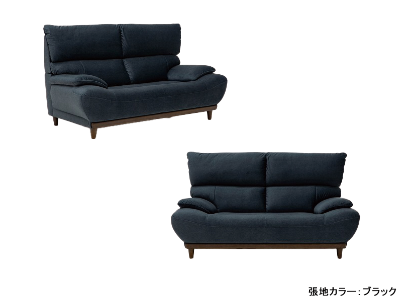 アダム 2人掛けソファ(背脱着可)