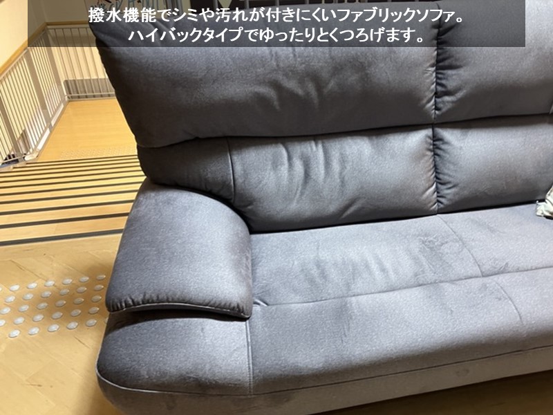 アダム 2人掛けソファ(背脱着可)