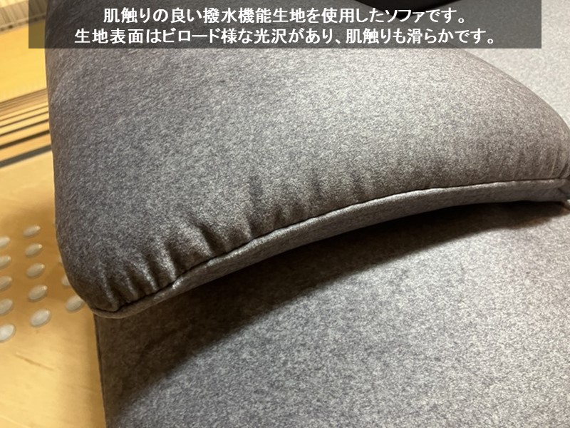 アダム 2人掛けソファ(背脱着可)