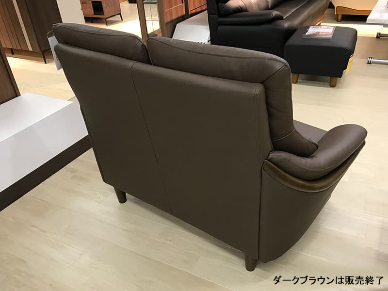 グレース2 EPU／PVC 3人掛けソファ