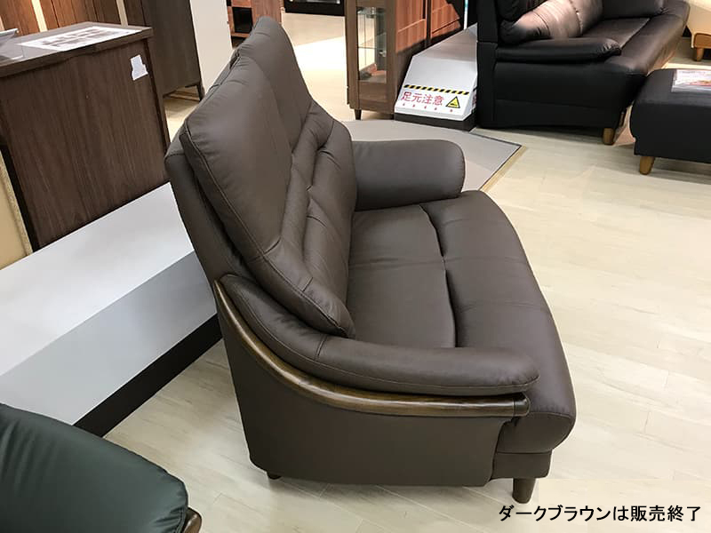グレース2 EPU／PVC 3人掛けソファ