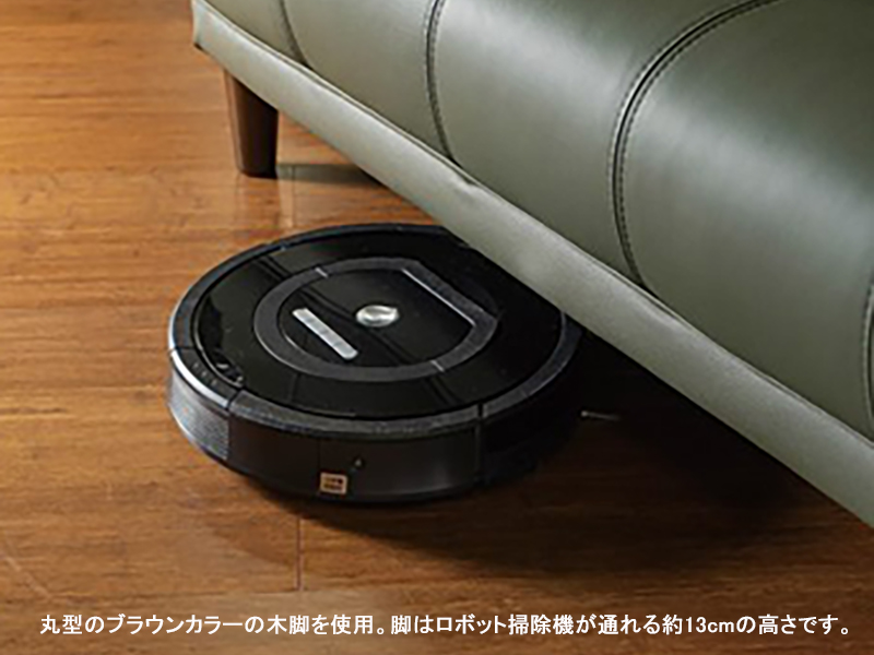 グレース2 EPU／PVC 3人掛けソファ