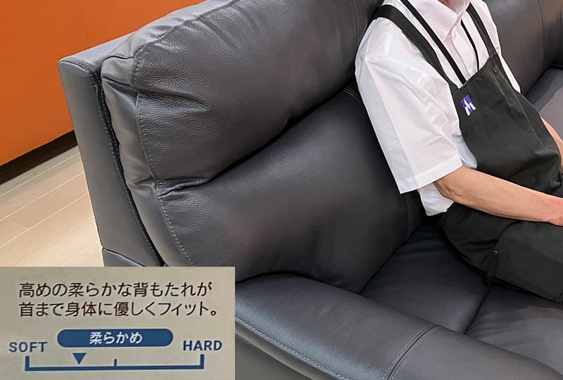 ジェームス 3人掛けソファ（背脱着可）