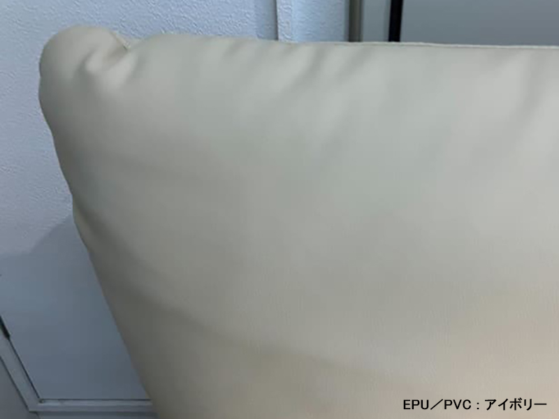 ジャクソン2 EPU／PVC  3人掛けソファ（背脱着可）