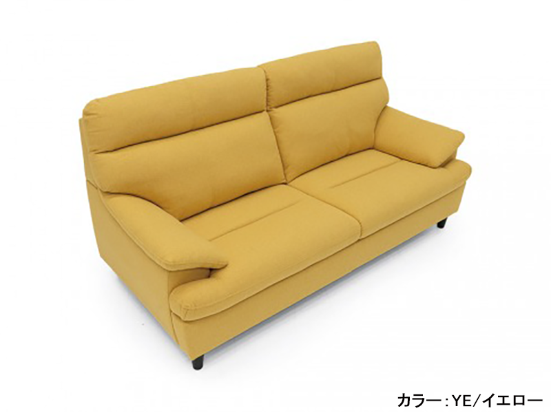 ルージュ 3人掛けソファ(背脱着式)