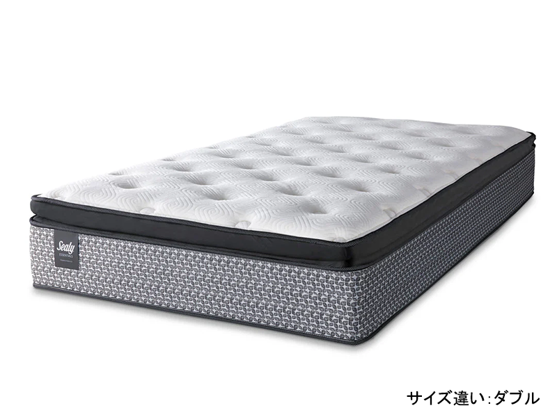 レスポンス エッセンシャルズEPT ユーロピロートップ マットレス ダブルワイド