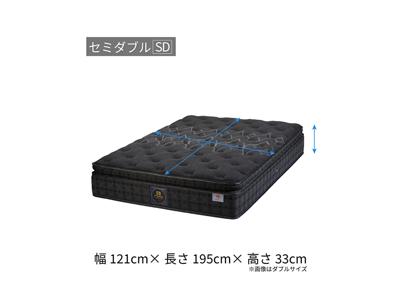 シーリー ロンド4 セミダブル マットレス