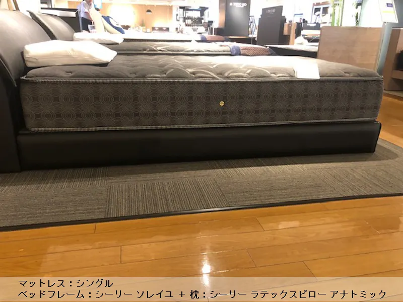 シーリー ラグラス3 ダブルワイド マットレス