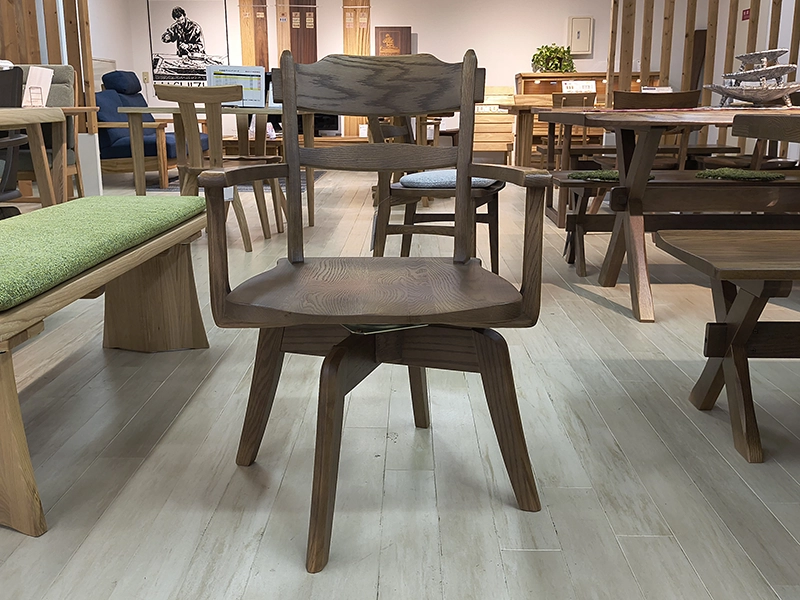 キオリ 165ダイニング（RGO）5点セット（テーブル+チェア＋回転アームチェア＋ベンチ）