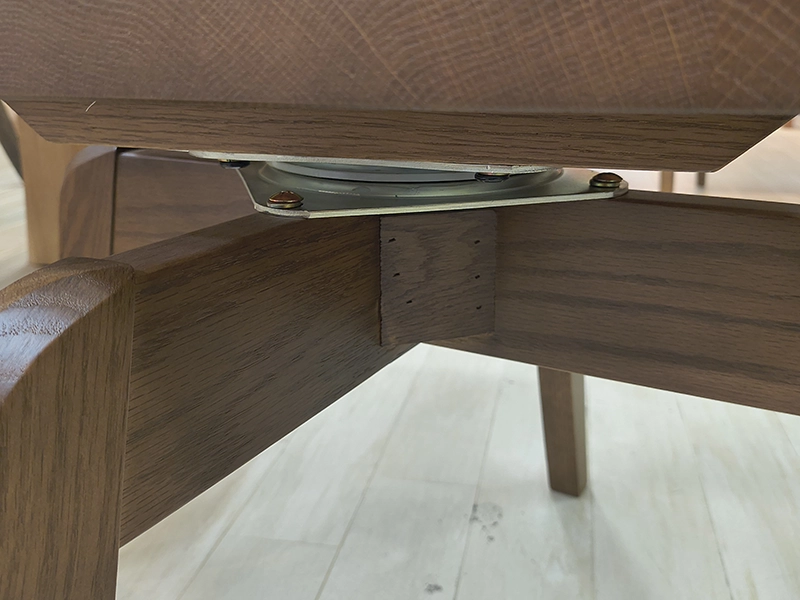 キオリ 165ダイニング（RGO）5点セット（テーブル+チェア＋回転アームチェア＋ベンチ）