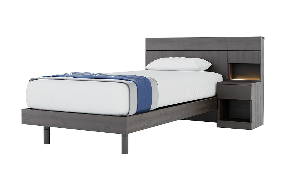ワタベ　Serta マット（150×196cm）&ベッドフレーム セット モンシャンランド889 CW ステーション ベッドフレーム | SERTA サータ