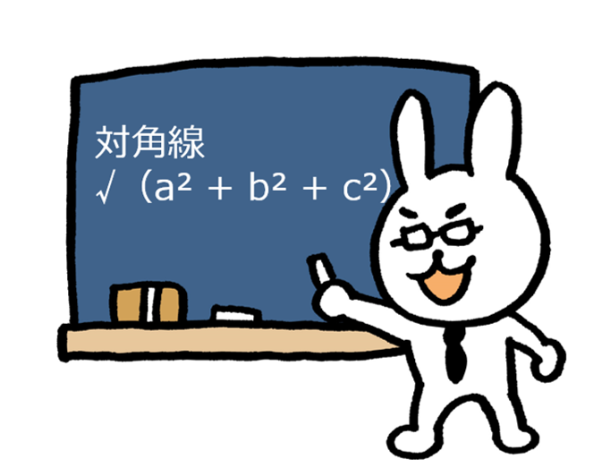 三平方の定理の式