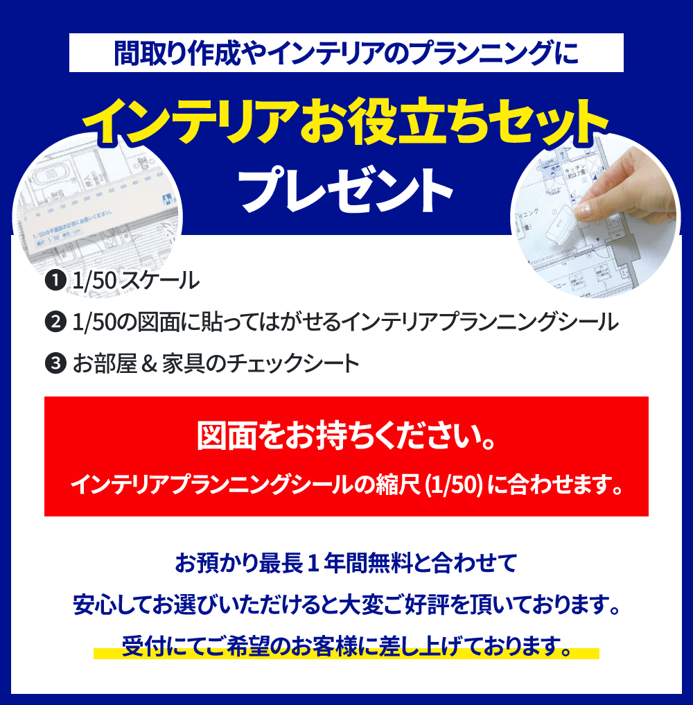 インテリアお役立ちセットプレゼント